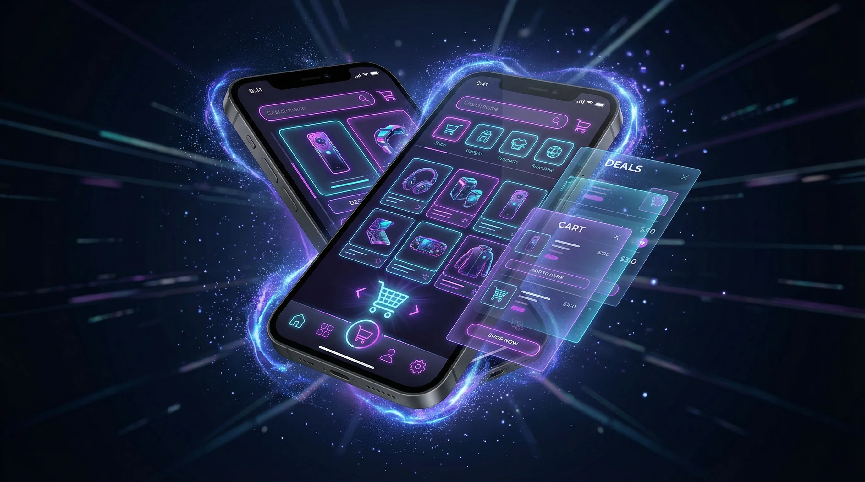 四虎视频 | 四虎独家限量发售：珍藏级电影道具与纪念品APP界面展示 - 赛博朋克风格移动端购物体验